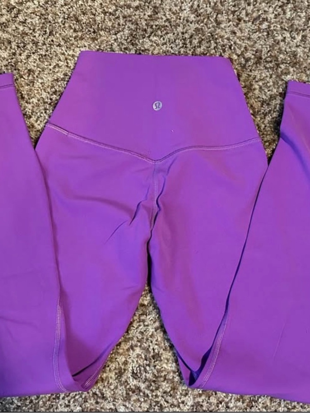 lululemon athletica Purple High-Waist Leggings